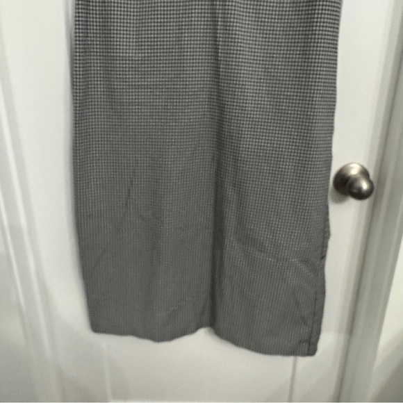 LIZ Claiborne Golf Dress Black and White Checkered Size 12 Sleeveless Midi - Picture 10 of 14